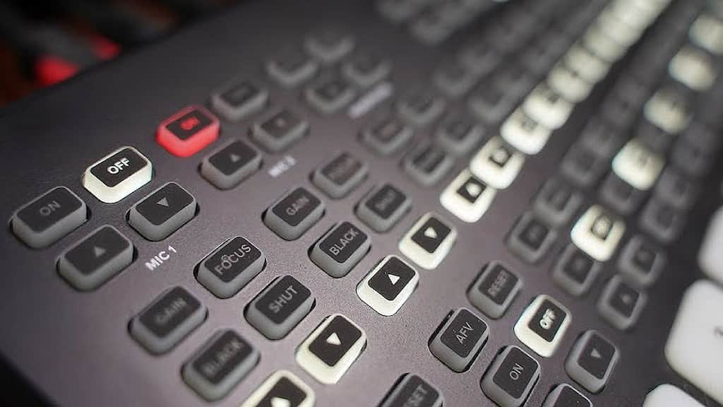 Bildmischer bei Livestreaming und Event